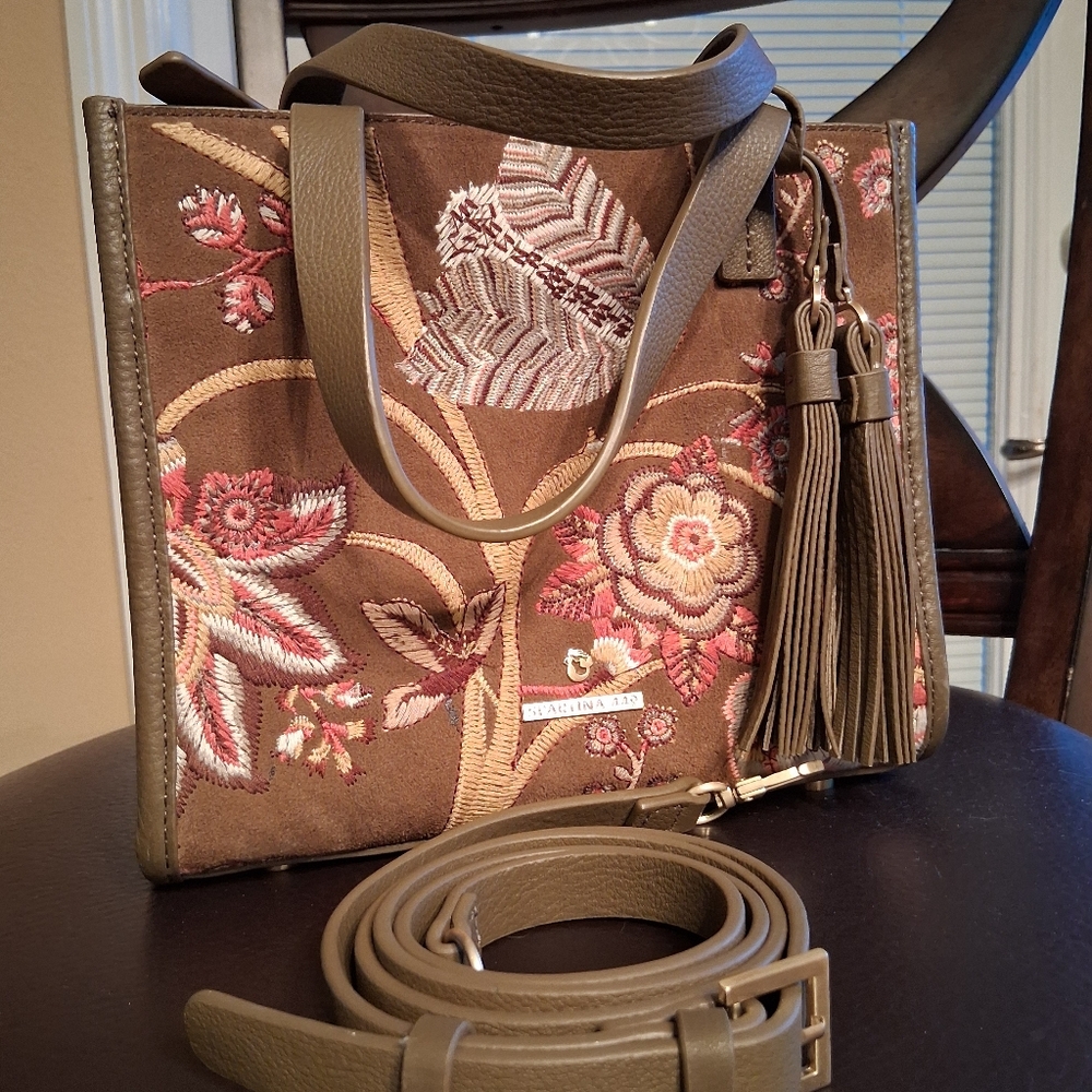 Spartina 449 Siren Dune Satchel - Tree of Life Design - Picture 3 of 15